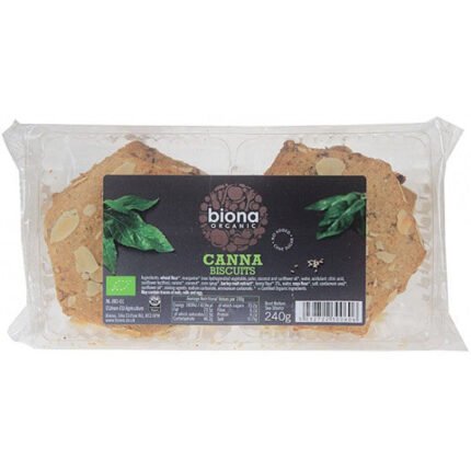 Cana biscuits hemp & raisin Organic