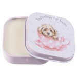 Teacup Puppy | Wrendale Honey & Vanilla Lip Balm Tin | Cracker Filler | Little Gift