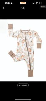 Hop lil Bunny & Floral All-in-one - Image 5