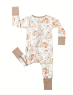 Hop lil Bunny & Floral All-in-one