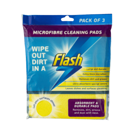 Flash Microfibre Cleaning Pads