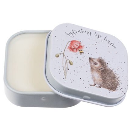 Cute Hedgehog | Wrendale Honey & Vanilla Lip Balm Tin | Cracker Filler | Little Gift