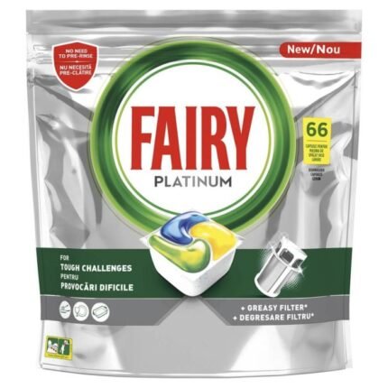 Fairy Platinum Dishwasher Tablets, 66 Pods