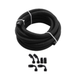 10/16/20FT 10AN CPE Fuel line Hose Braided Nylon Stainless Steel Oil Gas - Image 39