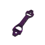 190mm Red Aluminum Alloy Car Battery Tie Down Bracket - Image 20