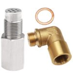 Stainless Steel Oxygen O2 Sensor CEL Eliminator Light  45°&90°& 0°   Adapter Mini Catalytic Convertor M18X1.5 Socket Plug - Image 18