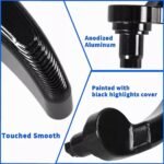 Motorcycle Saddle Bag Latch Kit for Harley-Davidson Road King 2014-2021 Black - Image 4