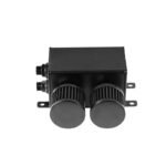 1200ml 1.2L Twin Baffle Dual Filter Engine Oil Catch Can Tank Reservoir AN10 (Polished) - Image 7