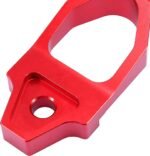 190mm Red Aluminum Alloy Car Battery Tie Down Bracket - Image 6