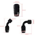 10/16/20FT 10AN CPE Fuel line Hose Braided Nylon Stainless Steel Oil Gas - Image 9