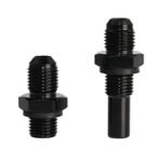 6 AN x 1/4NPS Transmission Oil Cooler Adapter Fittings For GM 1997-2007 4L80E (Pack Of 2)