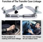 Transfer Case Linkage kit Compatible with Jeep for Cherokee XJ for Comanche MJ 1986-2001 - Image 4