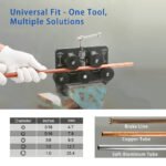 Tubing Straightener Brake Line Straightener for 3/16" - 1.0" Diameters Tubing - Image 7