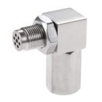 Stainless Steel Oxygen O2 Sensor CEL Eliminator Light  45°&90°& 0°   Adapter Mini Catalytic Convertor M18X1.5 Socket Plug - Image 2