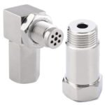 Stainless Steel Oxygen O2 Sensor CEL Eliminator Light  45°&90°& 0°   Adapter Mini Catalytic Convertor M18X1.5 Socket Plug - Image 23