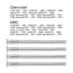 GSTP Door Hinge Pins and Bushing Kit 4 Sets For 1988-2002 Chevy GMC Fullsize Truck US - Image 10