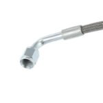 Turbo Oil Feed Line 48" Steel Braided 4AN 90 Degree Straight Hose - Image 7
