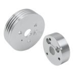 GSTP 5 & 6 Hole Steering Wheel Polished Hub Adapter for Flaming River,Ididit,GM,Chevy - Image 5