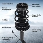 2pcs Front Suspension Strut shocks w/ Electric 84677093 for 13-19 Cadillac XTS - Image 5