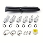 Baffled Oil Catch Can Kit Reservoir Tank with Breather Filter - Image 8