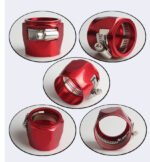 Hex Hose Finisher Clamp for Fuel/Oil/Gas/Air and Water End Cover Fitting 4/6/8/10/12AN - Image 4