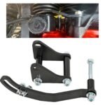 SBC Black Power Steering Pump Mounting Bracket SWP LWP Saginaw GM SB Chevy 350 - Image 15