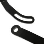 SBC Black Power Steering Pump Mounting Bracket SWP LWP Saginaw GM SB Chevy 350 - Image 12