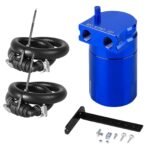 Aluminum Oil Catch Can Kit Oil Separator Reservoir Tank for Ford F150 2.7EB 3.5EB 5.0 Passenger Side 2011-2019