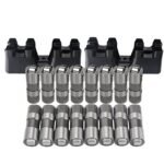 Set of 16 and Guide Trays Fit Racing GM LS7 Lifters LS LQ 4.8 5.3 5.7 6.0 6.2