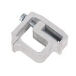4 PCS Truck Cap Topper Camper Shell Mounting Clamps Heavy Duty Aluminum Silver - Image 9