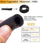 Upgraded Baffled Oil Catch Can with Breather Filter Kit Aluminum Oil Reservoir Tank with 3/8" Strengthened NBR Fuel Line - Image 4