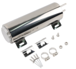 Polished Stainless Steel 20-24-32-50OZ Radiator Coolant Overflow Puke Tank Can