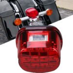 Harley LED Tail Light for 2000-2017 Models - Smoked 3-in-1 Brake Light - Image 5