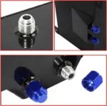 20 Gallon Aluminum Race Drift Fuel Cell cap Tank Level Sender Black - Image 5