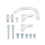 Compatible With 350 Small Block Chevy Long Water Pump SBC Power Steering Pump Bracket 350 V-Belt Slotted Adjustable LWP 305 327 383 5.0L 5.7L V8 - Image 5