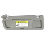 Left Driver & Right Passenger Side Sun Visor for Honda Civic 2006-2011 Light Gray 83280-SNA-A01ZC - Image 8