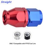 2PCS AN4/AN6/AN8/AN10/AN12 PTFE Hose End Fitting Adapter for PTFE Hose Line Only - Image 9