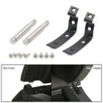 Glove Box Lid Hinge Snapped Repair Fix Brackets Kit For Audi A4 S4 RS4 B6 B7 8E - Image 3