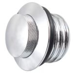 Vented Flush Mount CNC Fuel Tank Gas Cap Pop up for Harley - Image 3