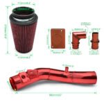 2003-07 Ford 6.0L Powerstroke Diesel F250 F350 F450 F550 Cold Air Intake Kit - Image 3