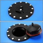 20 Gallon Aluminum Race Drift Fuel Cell cap Tank Level Sender Black - Image 7