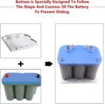 Battery Bracket Relocation Hold Down Tray Kit For Optima 34/78 Battery Aluminum - Image 5