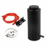 Universal Radiator Coolant Aluminum Catch Tank Overflow Reservoir 800ML Black - Image 6