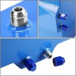 20 Gallon Aluminum Race Drift Fuel Cell cap Tank Level Sender Black - Image 8