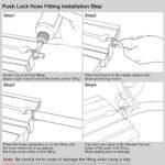 2PCS 4AN 6AN 8AN 10AN 12AN 0°/45°/90°/180° Push Lock Hose End Fitting Fuel Line Adaptor - Image 10